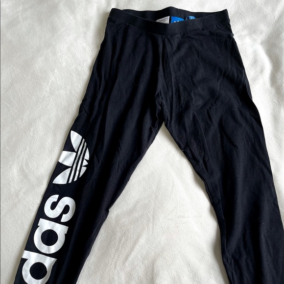 Adidas Leggings with Logo - Picture 1 of 3
